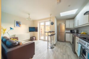 Light, spacious kitchens and living areas